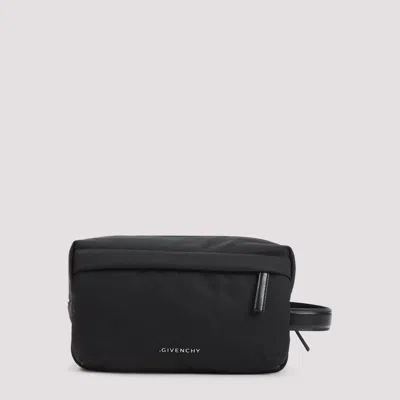 GIVENCHY GIVENCHY BLACK POLYAMIDE WASH BAG
