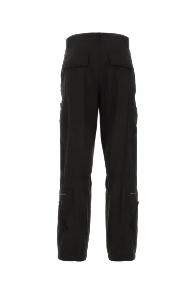 GIVENCHY BLACK POPLIN CARGO PANT