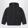 Givenchy Black Puffer Jacket With G Print In Black