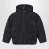 Givenchy Black Puffer Jacket With G Print In Black