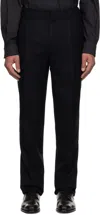 Givenchy Black Relaxed Fit Trousers In Multi