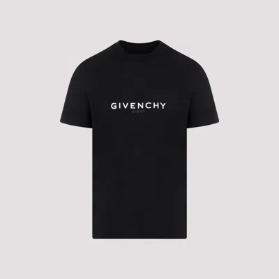 GIVENCHY BLACK ROUND NECK T-SHIRT