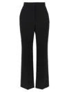 Givenchy Wool Trousers With High Waist And Wide Leg In Black