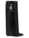 Givenchy Shark Lock Calf Leather Knee-high Boots