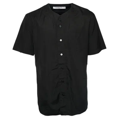 Pre-owned Givenchy , Black Shirt With Number 17 On The Back In Size 40/l