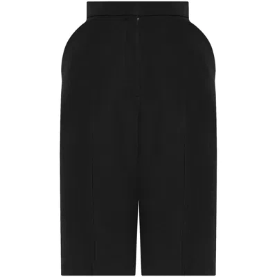 GIVENCHY GIVENCHY BLACK SHORTS - KNEE-LENGTH SHORTS WOMEN