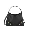 Givenchy Womens Black Voyou Nano Leather Shoulder Bag In Black