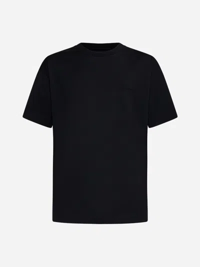 Givenchy Siganture Logo T-shirt In Black