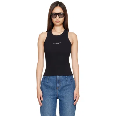 Givenchy Black Slim Fit ' Paris' Tank Top