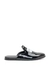 Givenchy Black Slip On Mules In Black