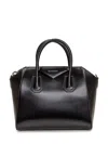 Givenchy Calf Leather Antigona Small Bag Handbag Women In Black