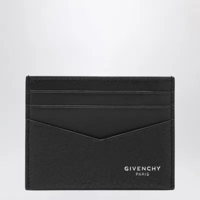 GIVENCHY GIVENCHY BLACK SMOOTH LEATHER CARD HOLDER MEN
