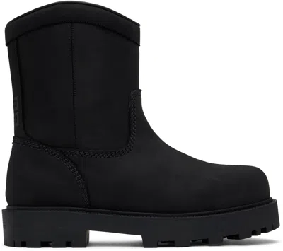Givenchy Black Storm Chelsea Boots In 001-black