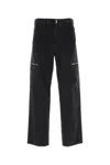 Givenchy Black Cargo Denim Jeans With 4g Print