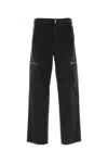 Givenchy Black Stretch Denim Cargo Jeans