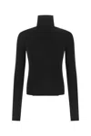 GIVENCHY BLACK STRETCH VISCOSE BLEND TOP