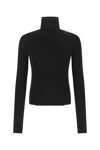 Givenchy Cutout Stretch-jersey Turtleneck Top In Black