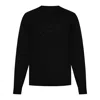 Givenchy Embroidered Logo Wool Sweater In Black