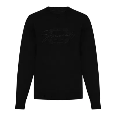 GIVENCHY GIVENCHY BLACK SWEATERS & KNITWEAR - JUMPERS MEN