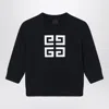 Givenchy Black Sweatshirt With 4g Logo Print