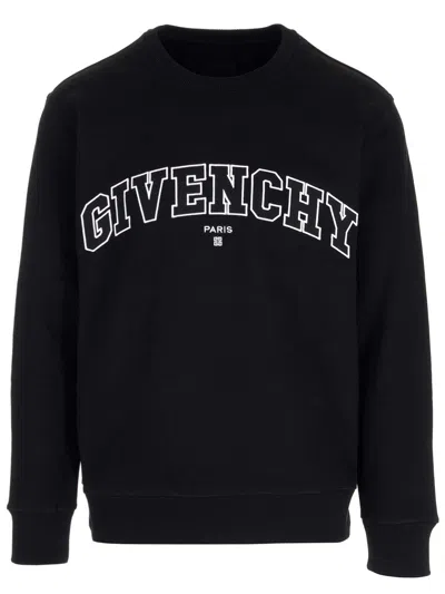 Givenchy Black Sweatshirt With Logo