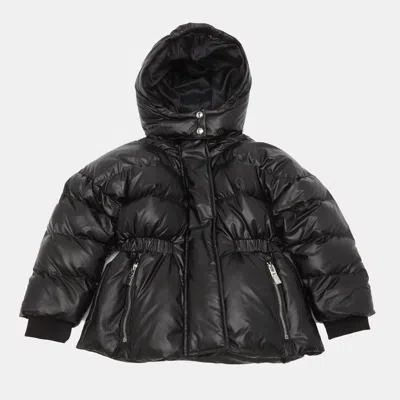 Pre-owned Givenchy Black Synthetic Puffer Down Jacket 8yrs