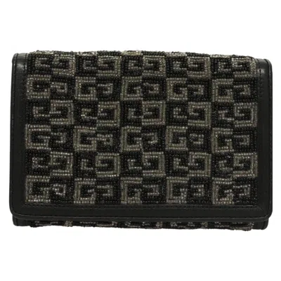 Pre-owned Givenchy Black Synthetic Wallet  ()