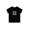 Givenchy Black T-shirt For Baby Boy With Logo