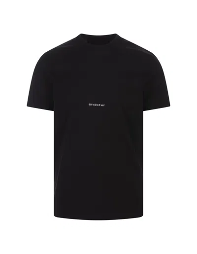 Givenchy Black T-shirt With Micro Logo