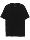 Givenchy Logo-embossed T-shirt In Black