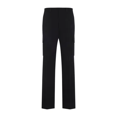 Givenchy Black Tailored Cargo Trousers
