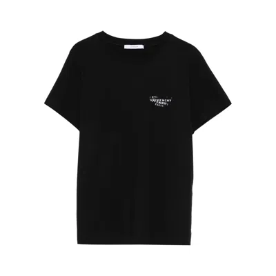 Givenchy Women T-shirt With Logo In Black