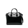 Givenchy Leather Handbag With Logo On The Front In Black