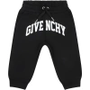 GIVENCHY BLACK TRACKSUIT TROUSERS FPR BABY BOY WITH LOGO