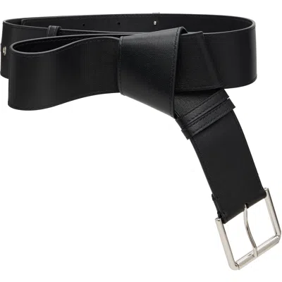 Givenchy Black Trench Belt In 001-black