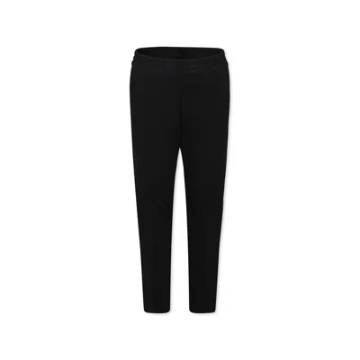 Givenchy Kids' Black Trousers For Boy With Logo