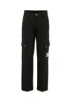 Givenchy Black Trousers For Boy With Logo In Black