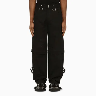 Givenchy Black Trousers With Removable Bottoms