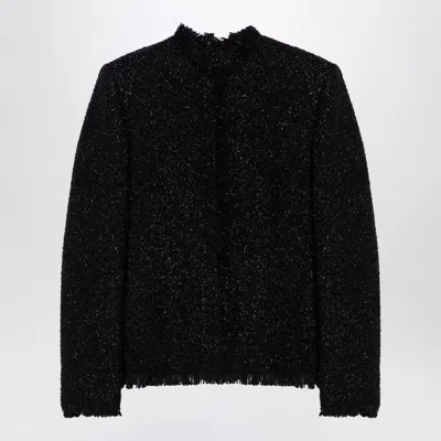 Givenchy Veste En Tweed Et Lurex In Black