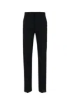 Givenchy Streamlined Wool Blend Trousers In Blue
