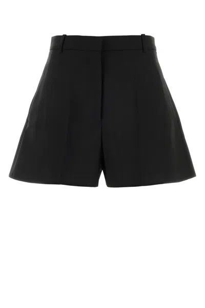 Givenchy Black Twill Shorts