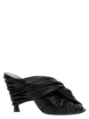 Givenchy Black Twist Heels In Black