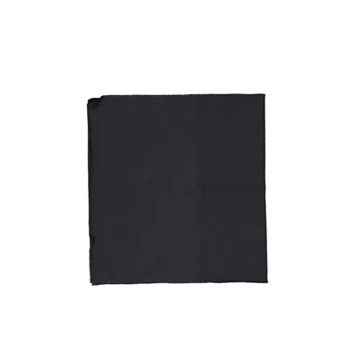 Givenchy Black Virgin Wool Men's Scarf