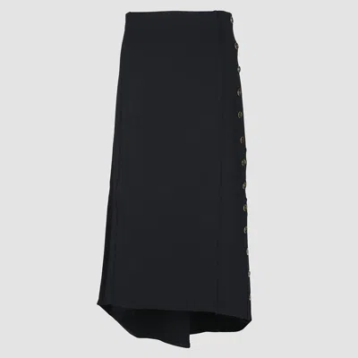 Givenchy Black Viscose Skirt