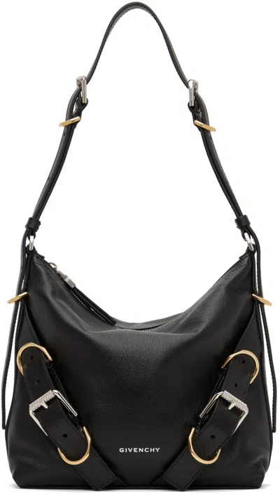Givenchy Black Voyou Crossbody Bag In 001-black