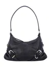 Givenchy Voyou Small Harness Handbag In Nappa In Black