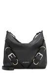Givenchy Black Voyou S Bag Silver Logo Zip