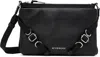Givenchy Voyou Skinny Crossbody Bag In 001-black