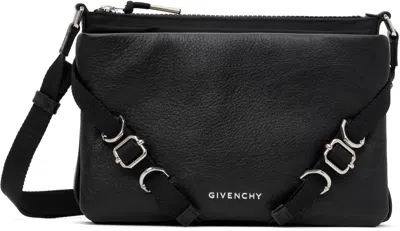 GIVENCHY BLACK VOYOU SKINNY CROSSBODY BAG