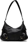 Givenchy Voyou Small Harness Handbag In Nappa In 001-black